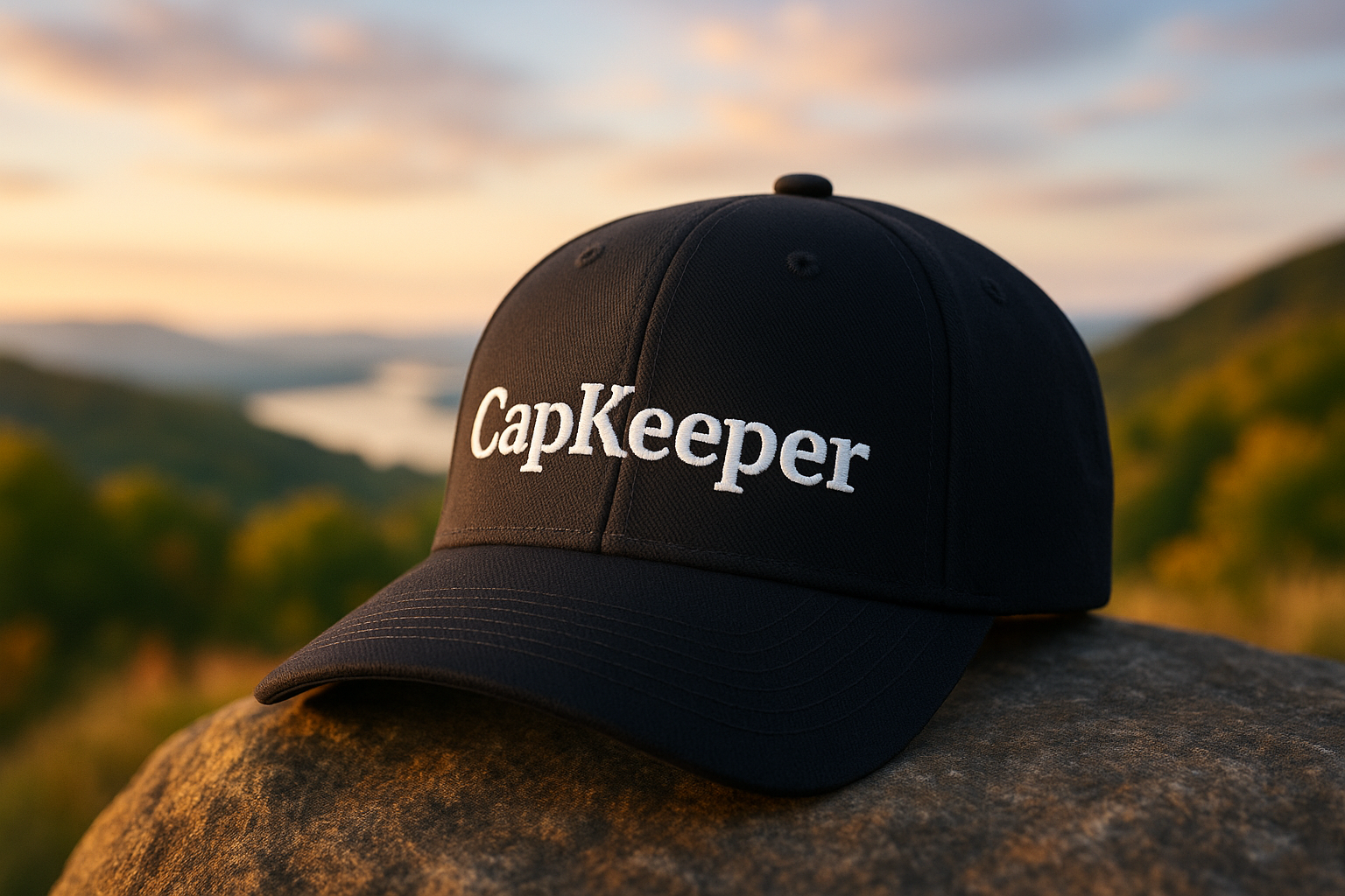 make a cap with CapKeeper on it with a nice backgroud 